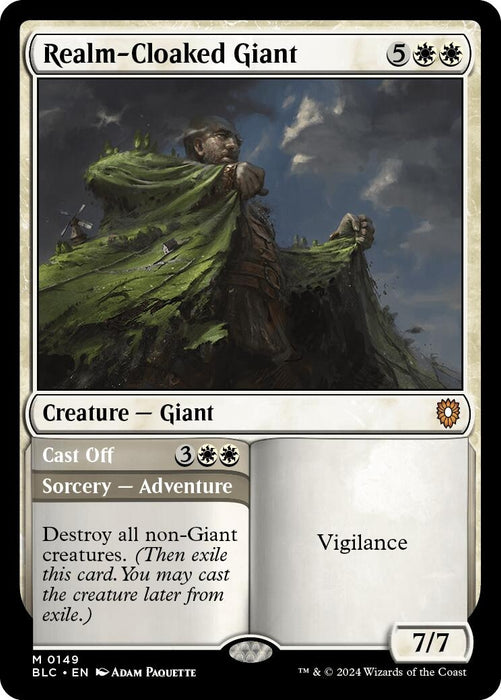 Image for Realm-Cloaked Giant (149) [Bloomburrow] - Magic: The Gathering