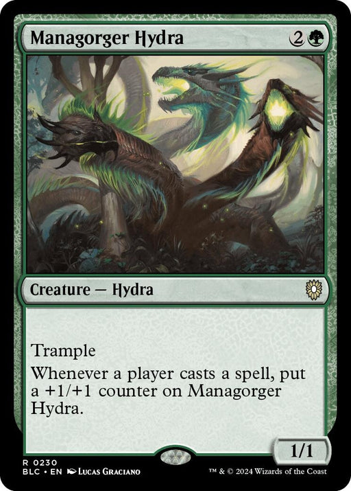 Image for Managorger Hydra (230) [Bloomburrow] - Magic: The Gathering