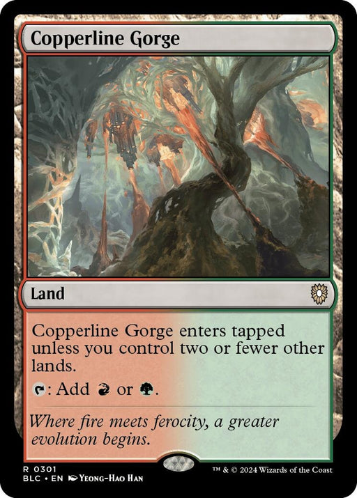 Image for Copperline Gorge (301) [Bloomburrow] - Magic: The Gathering