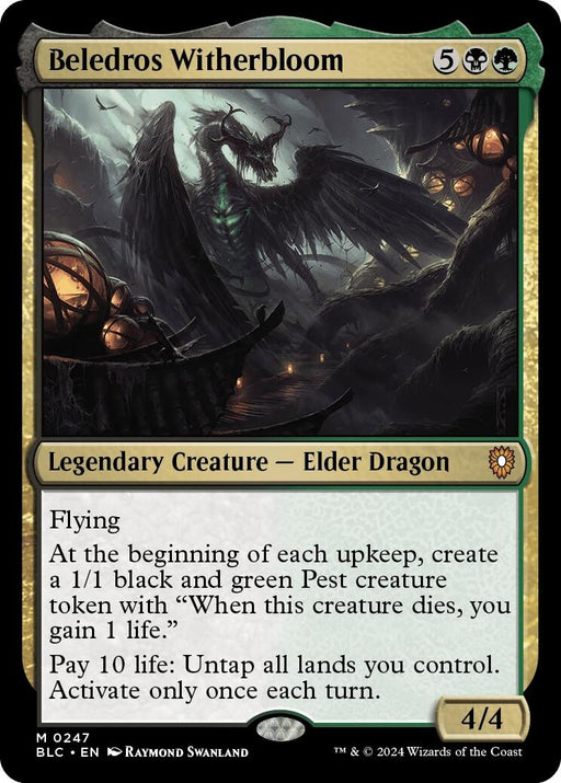 Image for Beledros Witherbloom (247) [Bloomburrow] - Magic: The Gathering