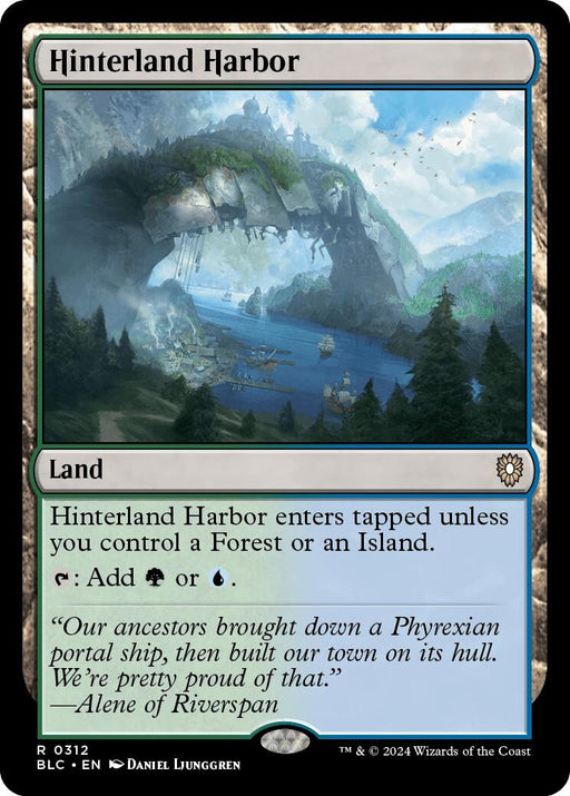 Image for Hinterland Harbor (312) [Bloomburrow] - Magic: The Gathering