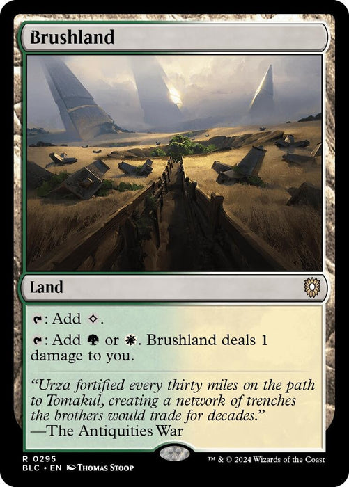 Image for Brushland (295) [Bloomburrow] - Magic: The Gathering