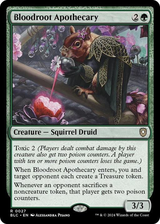 Image for Bloodroot Apothecary (27) [Bloomburrow] - Magic: The Gathering