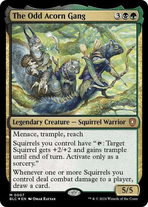 Image for The Odd Acorn Gang (7) (Foil) [Bloomburrow] - Magic: The Gathering