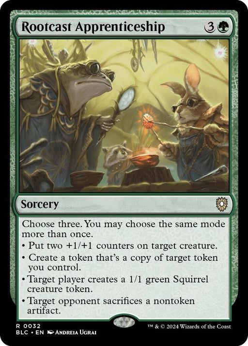 Image for Rootcast Apprenticeship (32) [Bloomburrow] - Magic: The Gathering