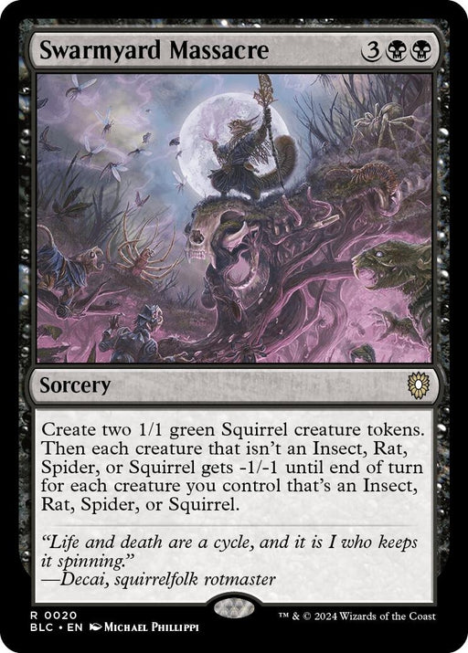 Image for Swarmyard Massacre (20) [Bloomburrow] - Magic: The Gathering