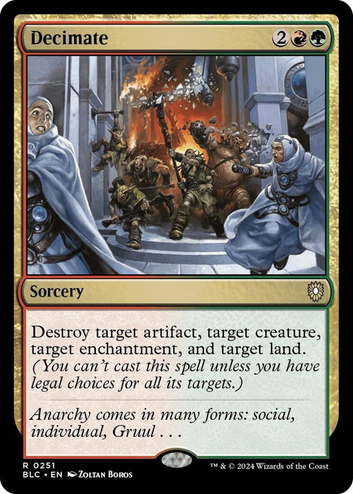 Image for Decimate (251) [Bloomburrow] - Magic: The Gathering