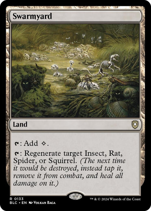 Image for Swarmyard (133) [Bloomburrow] - Magic: The Gathering