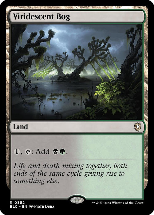Image for Viridescent Bog (352) [Bloomburrow] - Magic: The Gathering