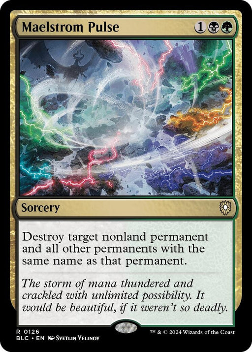 Image for Maelstrom Pulse (126) [Bloomburrow] - Magic: The Gathering