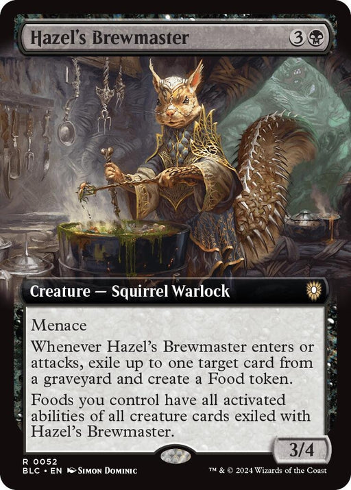 Image for Hazel's Brewmaster (Extended Art) (52) [Bloomburrow] - Magic: The Gathering