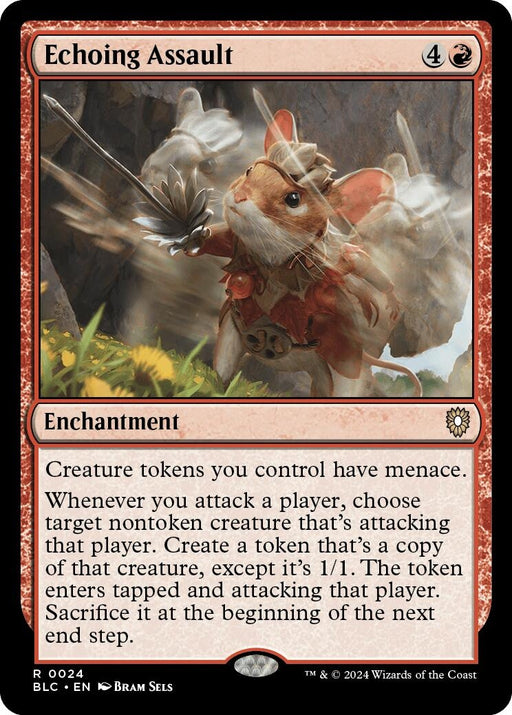 Image for Echoing Assault (24) [Bloomburrow] - Magic: The Gathering