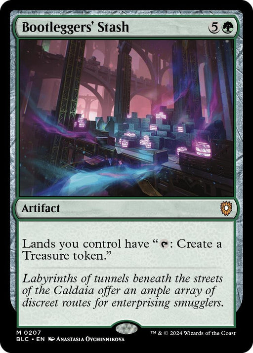 Image for Bootleggers' Stash (207) [Bloomburrow] - Magic: The Gathering
