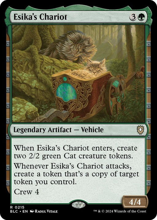 Image for Esika's Chariot (215) [Bloomburrow] - Magic: The Gathering