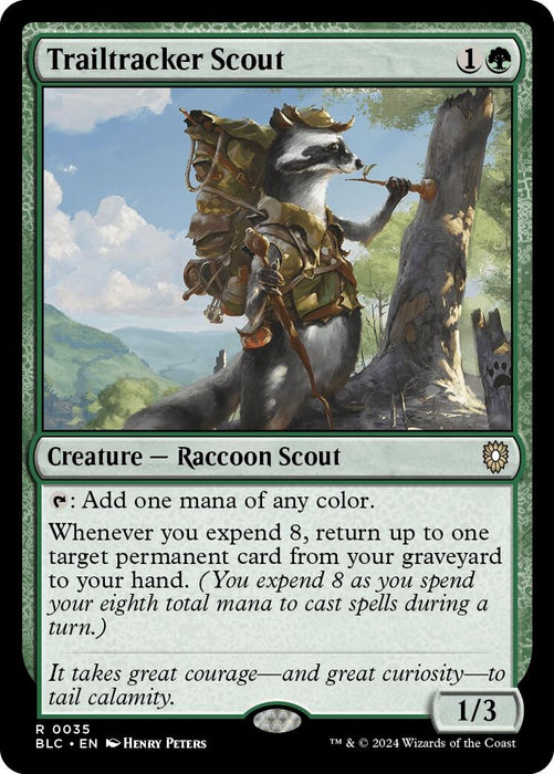 Image for Trailtracker Scout (35) [Bloomburrow] - Magic: The Gathering
