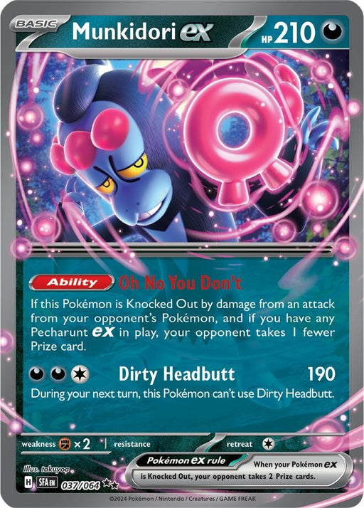 Image for Munkidori ex (037/064) (Holofoil) [SV: Shrouded Fable] - Pokemon