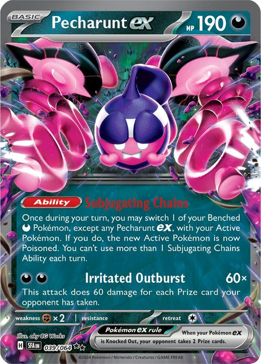 Image for Pecharunt ex (039/064) (Holofoil) [SV: Shrouded Fable] - Pokemon