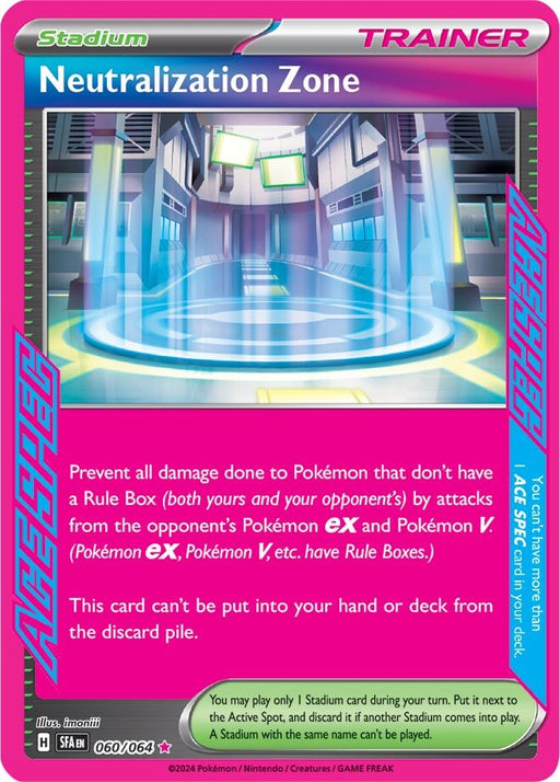 Image for Neutralization Zone (060/064) (Holofoil) [SV: Shrouded Fable] - Pokemon
