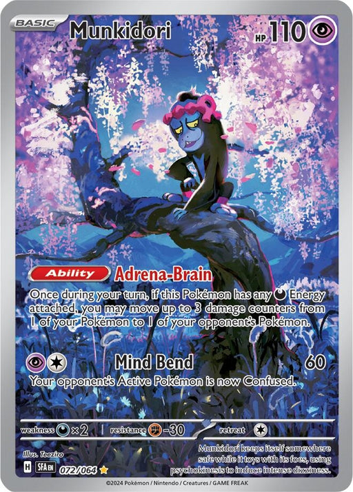 Image for Munkidori (072/064) (Holofoil) [SV: Shrouded Fable] - Pokemon