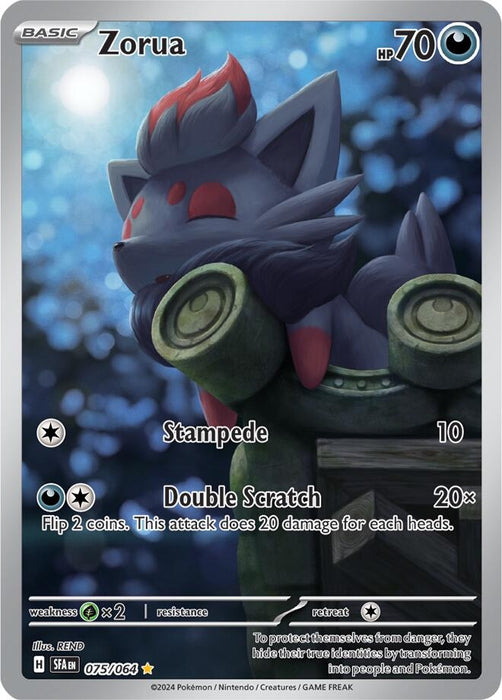 Image for Zorua (075/064) (Holofoil) [SV: Shrouded Fable] - Pokemon
