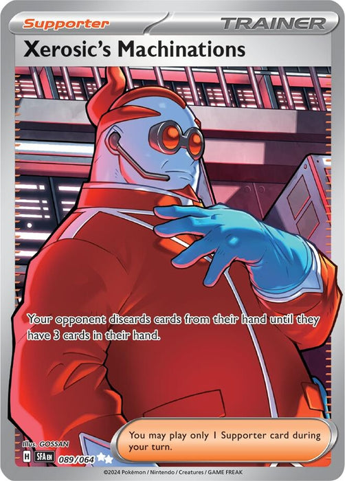 Image for Xerosic's Machinations (089/064) (Holofoil) [SV: Shrouded Fable] - Pokemon