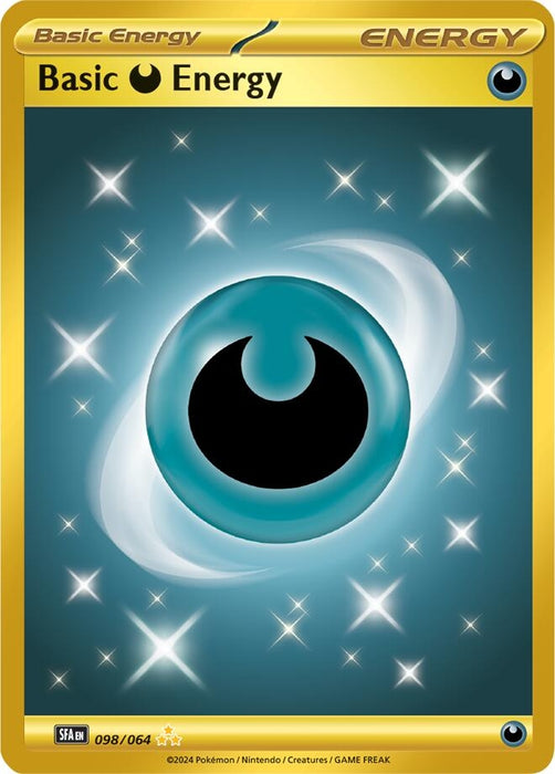 Image for Basic Darkness Energy (098/064) (Holofoil) [SV: Shrouded Fable] - Pokemon