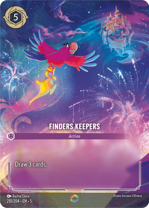 Image for Finders Keepers (Enchanted) (210/204) (Holofoil) [Shimmering Skies] - Disney Lorcana