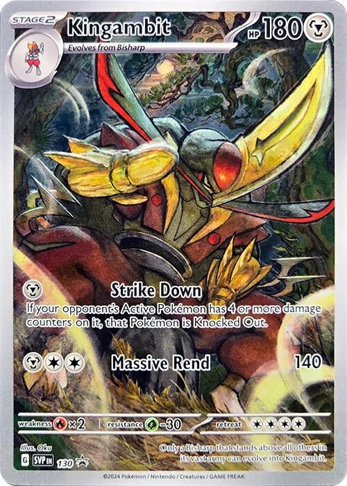 Image for Kingambit - 130 (130) (Holofoil) [SV: Scarlet & Violet Promo Cards] - Pokemon