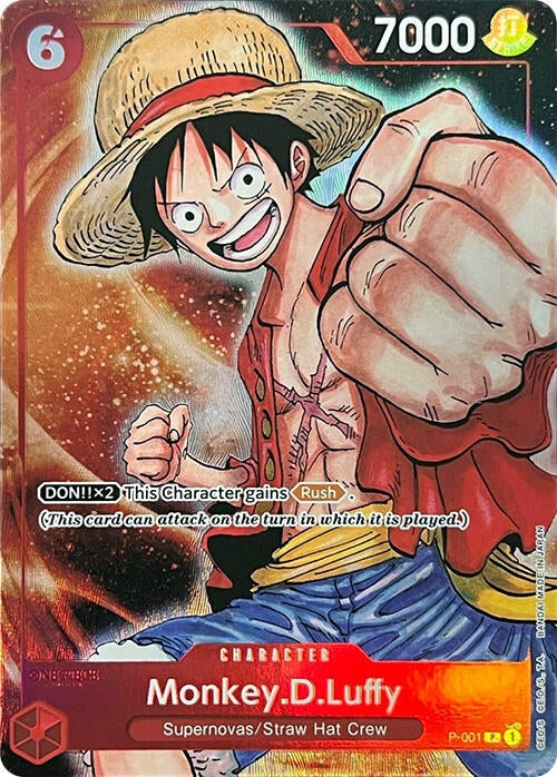 Image for Monkey.D.Luffy (Premium Card Collection -BANDAI CARD GAMES Fest. 23-24 Edition-) (P-001) (Foil) [One Piece Promotion Cards] - One Piece Card Game