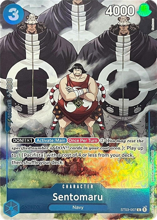 Image for Sentomaru (Premium Card Collection -BANDAI CARD GAMES Fest. 23-24 Edition-) (ST03-007) (Foil) [One Piece Promotion Cards] - One Piece Card Game