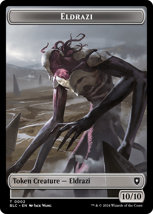 Eldrazi [TBLC-002] Foil - Bloomburrow Commander Tokens