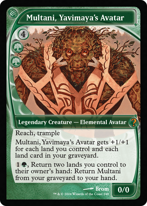 Multani, Yavimaya's Avatar [MB2-248] Foil - Mystery Booster 2