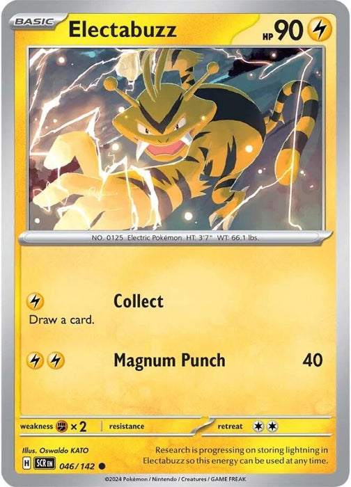 Image for Electabuzz (046/142) (Reverse Holofoil) [SV07: Stellar Crown] - Pokemon