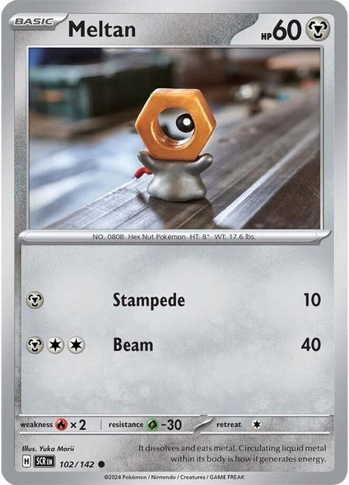 Image for Meltan (102/142) [SV07: Stellar Crown] - Pokemon