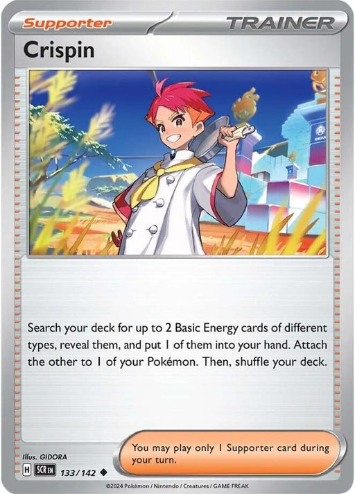 Image for Crispin (133/142) (Reverse Holofoil) [SV07: Stellar Crown] - Pokemon