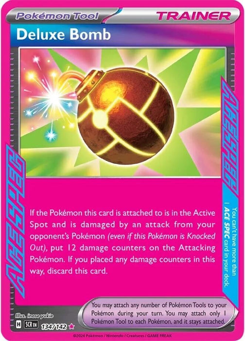 Image for Deluxe Bomb (134/142) (Holofoil) [SV07: Stellar Crown] - Pokemon