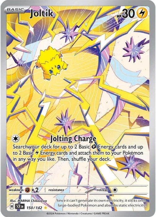 Image for Joltik (150/142) (Holofoil) [SV07: Stellar Crown] - Pokemon