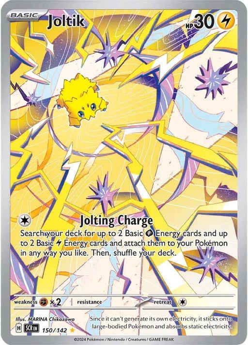 Image for Joltik (150/142) (Holofoil) [SV07: Stellar Crown] - Pokemon