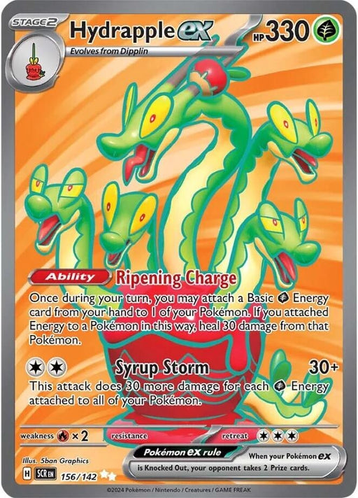 Image for Hydrapple ex (156/142) (Holofoil) [SV07: Stellar Crown] - Pokemon