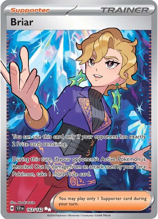 Image for Briar (163/142) (Holofoil) [SV07: Stellar Crown] - Pokemon