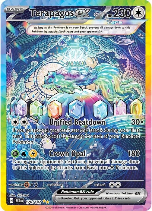 Image for Terapagos ex (170/142) (Holofoil) [SV07: Stellar Crown] - Pokemon