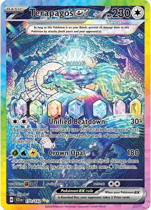 Image for Terapagos ex (170/142) (Holofoil) [SV07: Stellar Crown] - Pokemon