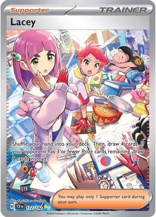 Image for Lacey (172/142) (Holofoil) [SV07: Stellar Crown] - Pokemon
