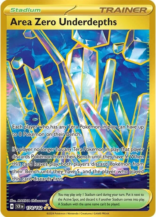 Image for Area Zero Underdepths (174/142) (Holofoil) [SV07: Stellar Crown] - Pokemon