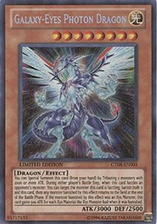 Galaxy-Eyes Photon Dragon (CT08-EN003) Limited [2011 Collectors Tins]