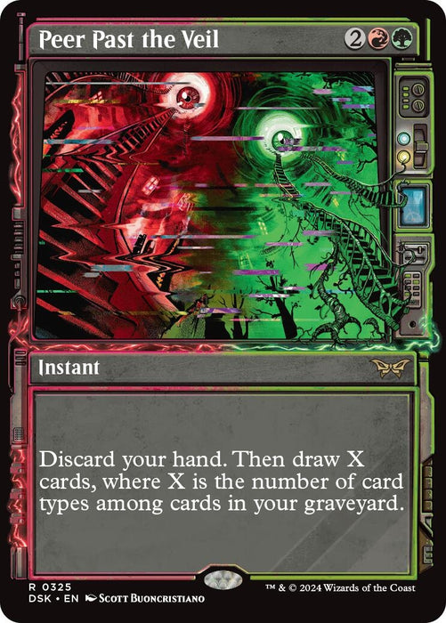 Peer Past the Veil (Showcase) (325) [Duskmourn: House of Horror]