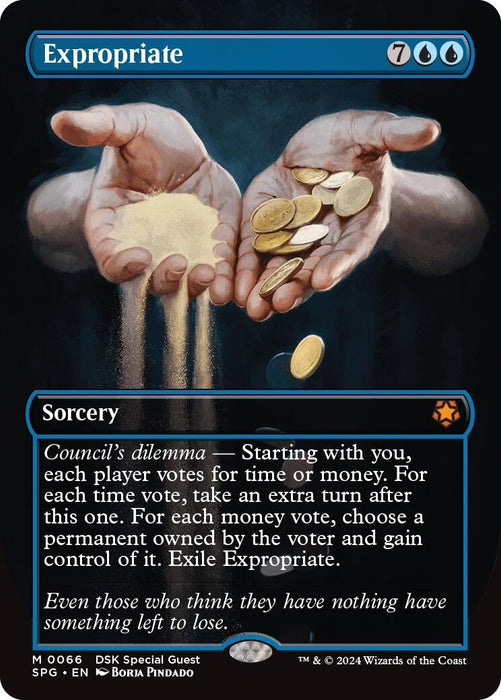 Image for Expropriate (Borderless) (66) [Special Guests] - Magic: The Gathering
