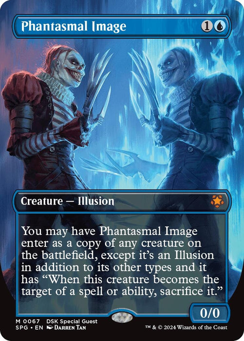 Image for Phantasmal Image (Borderless) (67) [Special Guests] - Magic: The Gathering