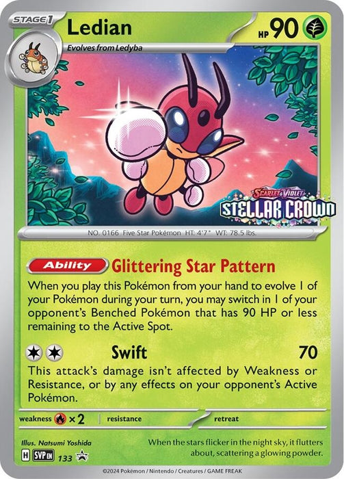 Image for Ledian - 133 (133) (Holofoil) [SV: Scarlet & Violet Promo Cards] (SVP) - Pokemon