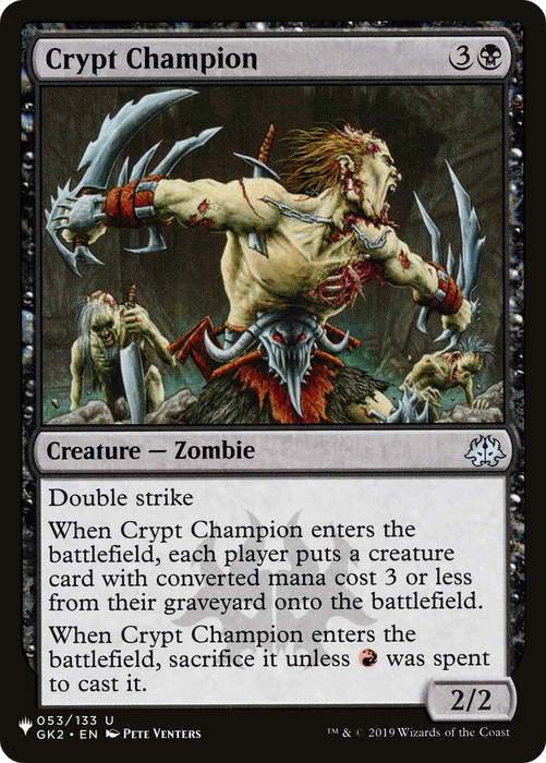 Crypt Champion [PLST-GK2-53] - The List